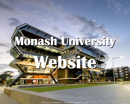 Monash University Website