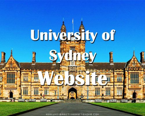 University of Sydney Website