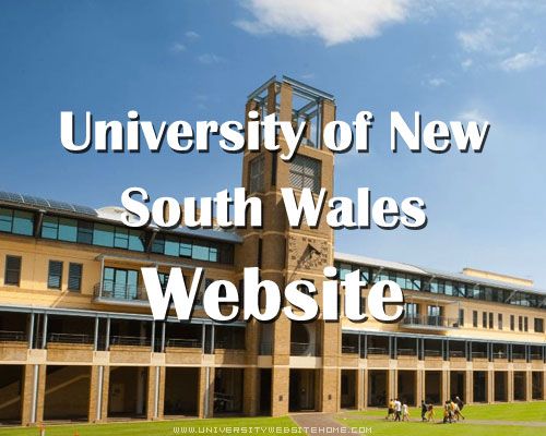 University of New South Wales Website