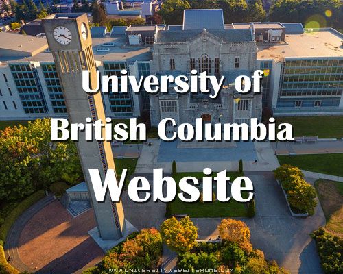 University of British Columbia Website