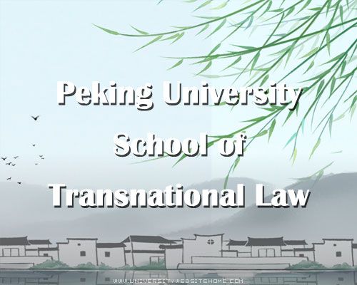 Peking University School of Transnational Law Website