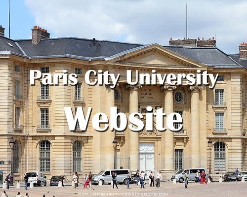 Paris City University Website