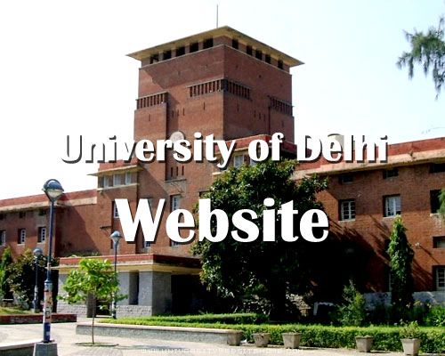 University of Delhi Website