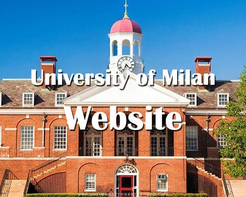 University of Milan Website