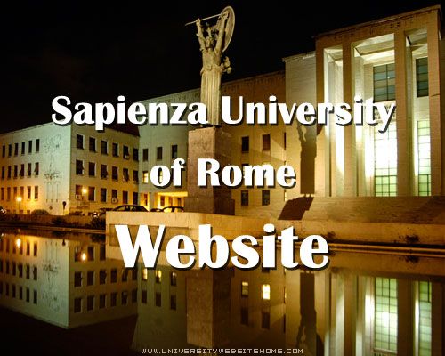 Sapienza University of Rome Website