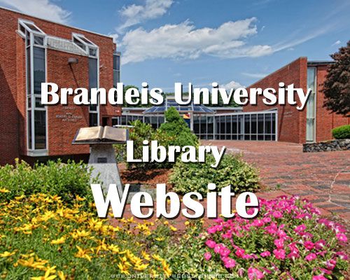 Brandeis University Library Website