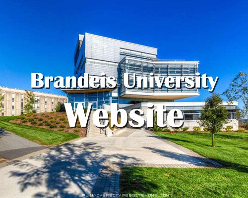 Brandeis University Website
