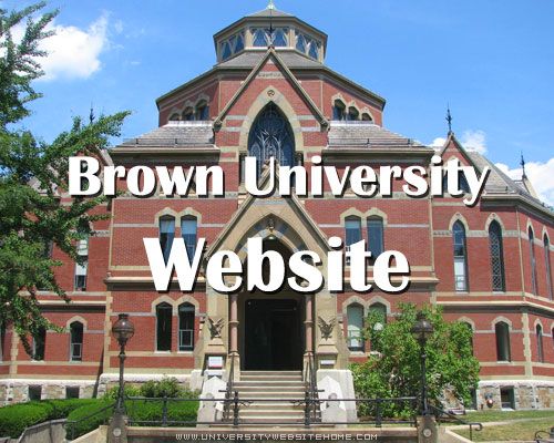 Brown University Website