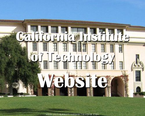 California Institute of Technology Website