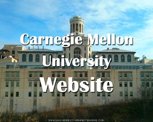 Carnegie Mellon University Website