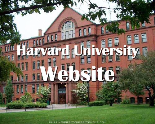 harvard university website