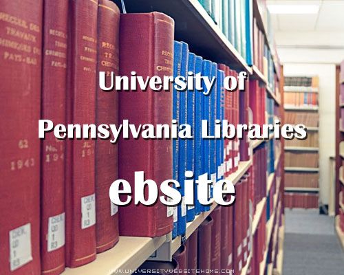 University of Pennsylvania Libraries
