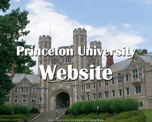 Princeton University Website