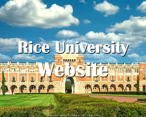 Rice University Website