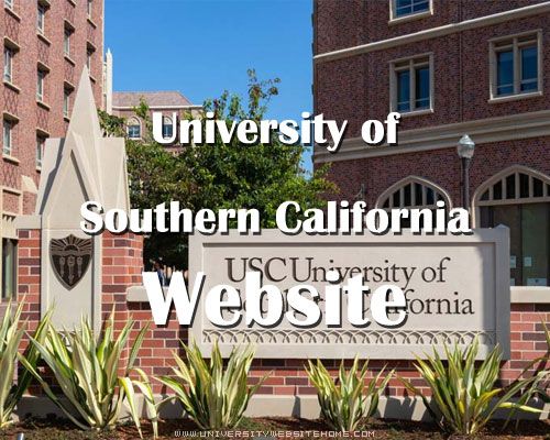 University of Southern California Website