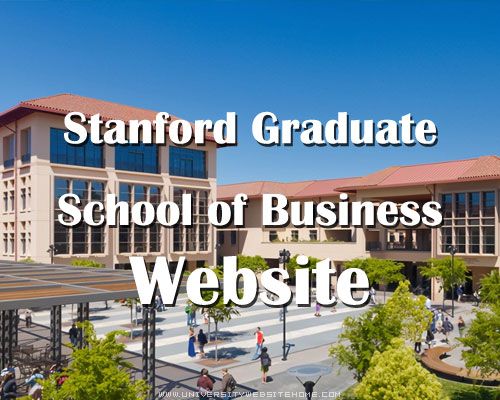 Stanford Graduate School of Business Website