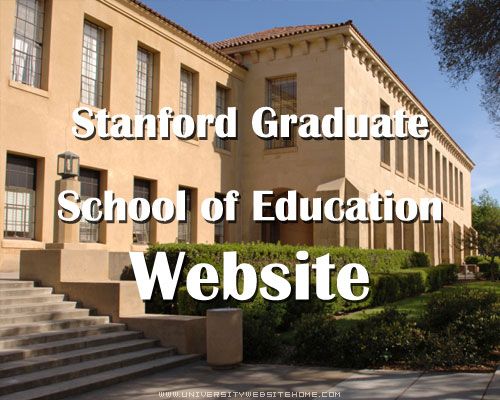 Stanford Graduate School of Education Website