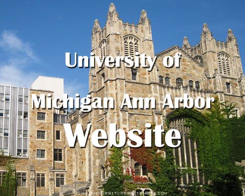 University of Michigan Ann Arbor Website