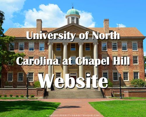 University of North Carolina at Chapel Hill Website
