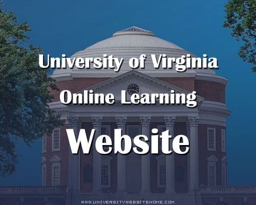 University of Virginia Online Website
